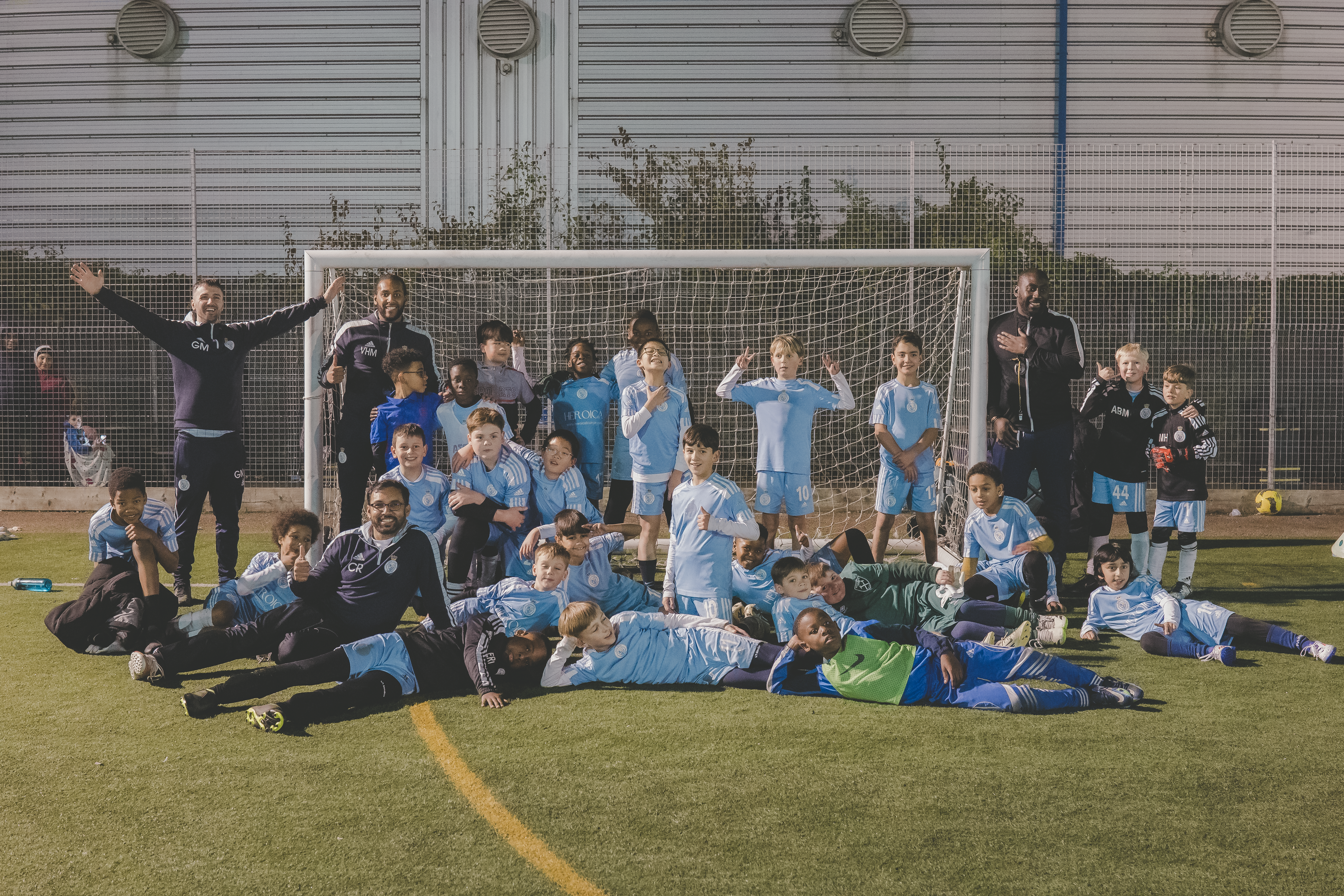 Football Team Huddle